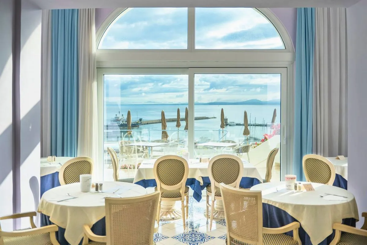 Hotel Terme Gran Paradiso, Sala ristorante panoramica