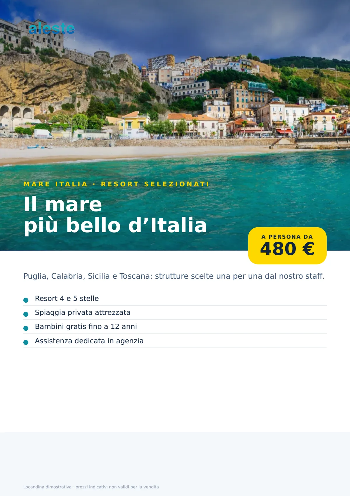 Demo · Mare Italia, catalogo resort — pagina 1